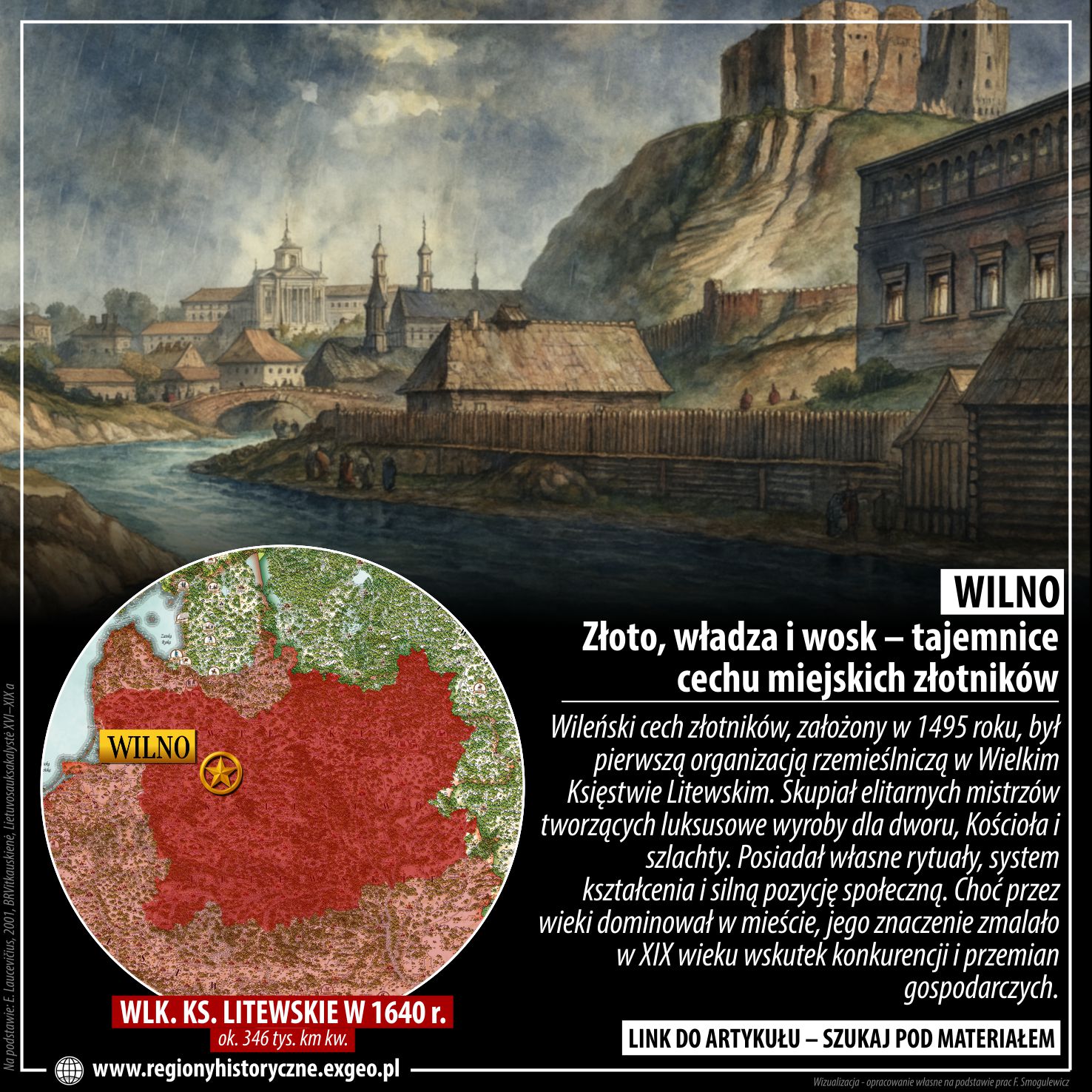 WILNO | Złoto, władza i wosk – tajemnice cechu miejskich złotników